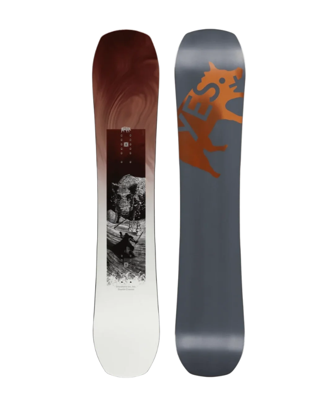 YES Standard Uninc DC 2025 Mens Snowboard