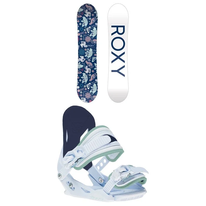 Roxy Poppy Package Girl's Snowboard & Traditional Bindings 2025