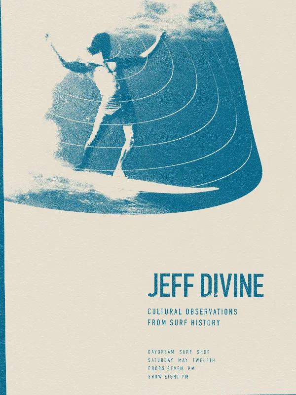 Jeff Divine Show Poster