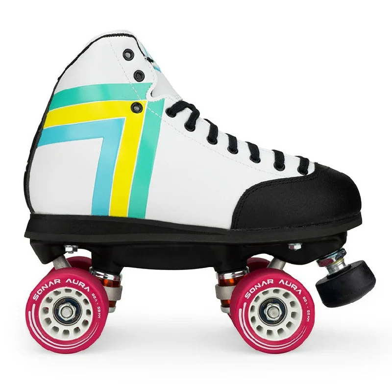 ANTIK Skyhawk Derby Roller Skate White