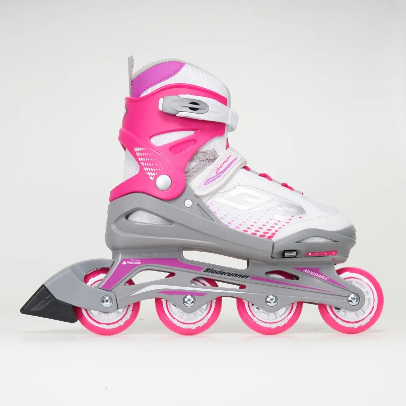 Bladerunner Phoenix G Junior Adjustable Inline Skates - Pink/White