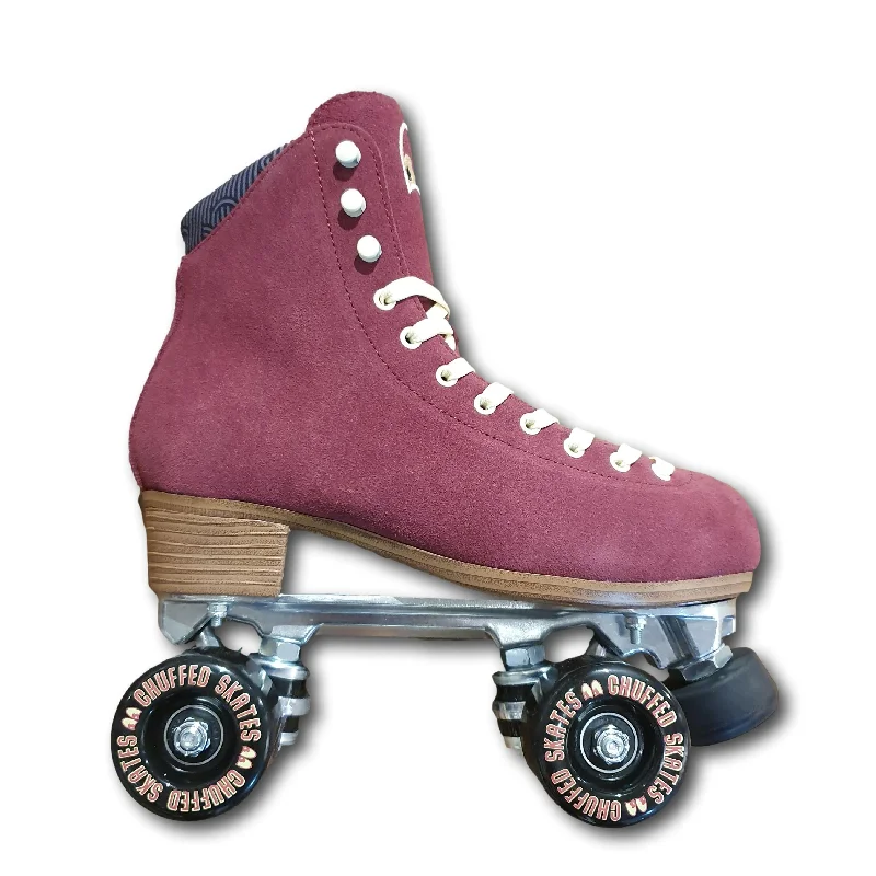 Chuffed Wanderer Rollerskates Burgundy