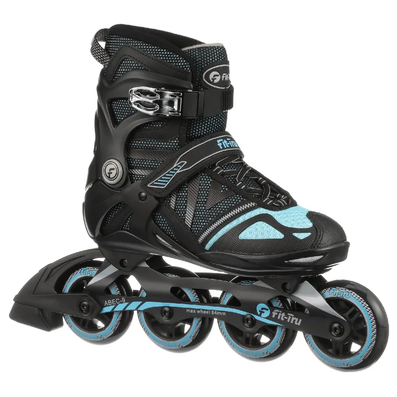 Fit-Tru Cruze 84 Blue Womens Inline Skates (Size 6 - Demo Moderately Used)