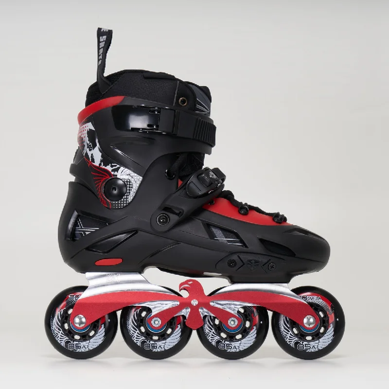 Flying Eagle F7 Optimum Dual Density Inline Skates - Unisex - Black/Red