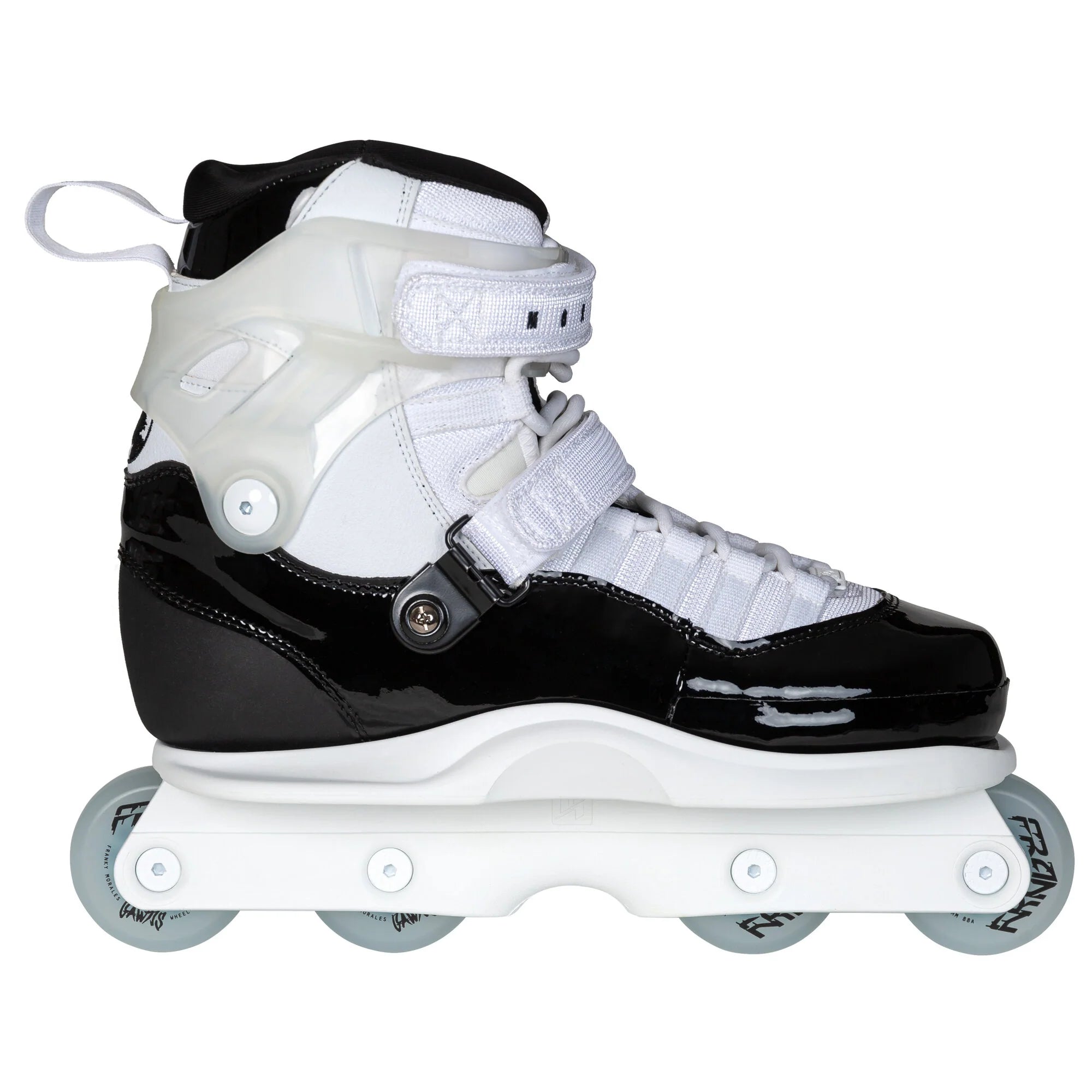 Gawds FM 5 Aggressive Inline Skates Complete - White/Black