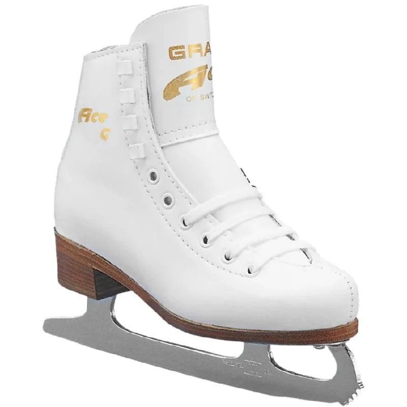 Graf Ace Figure Skate White