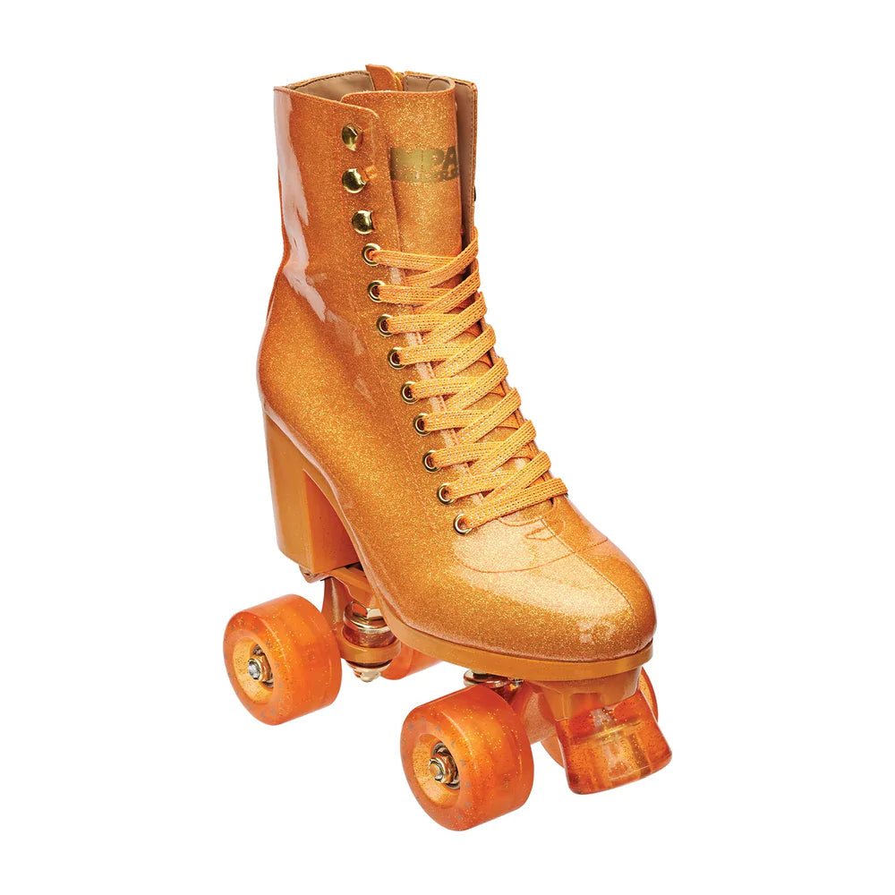 Impala Rollerskates - Marawa High Heeled Skate - Sparkle Orange