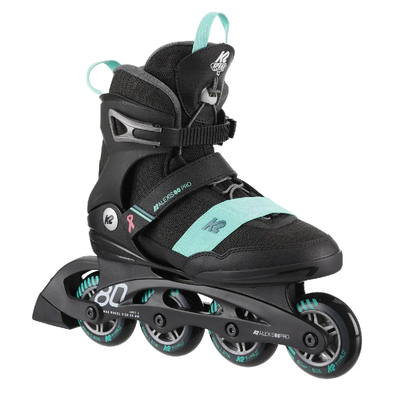 K2 Alexis 80 Pro Womens Inline Skates - (Size 9.5 Lightly Used)