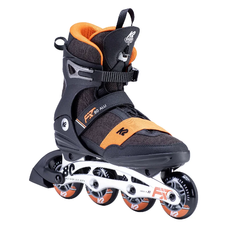 K2 F.I.T. 80 ALU Mens Inline Skates - (Size 12 Lightly Used)