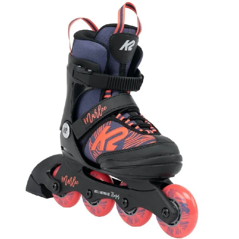 K2 Marlee Adjustable Inline Skates Purple / Coral