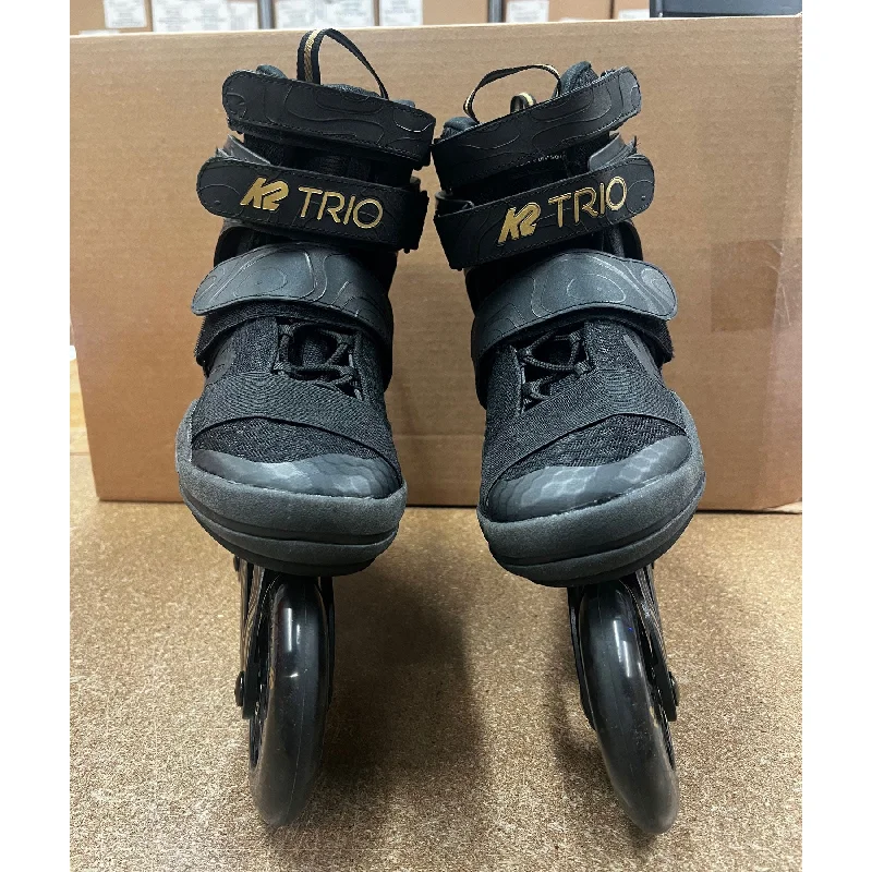 K2 Trio 110 Mens Urban Inline Skates - Lightly Used Size 10