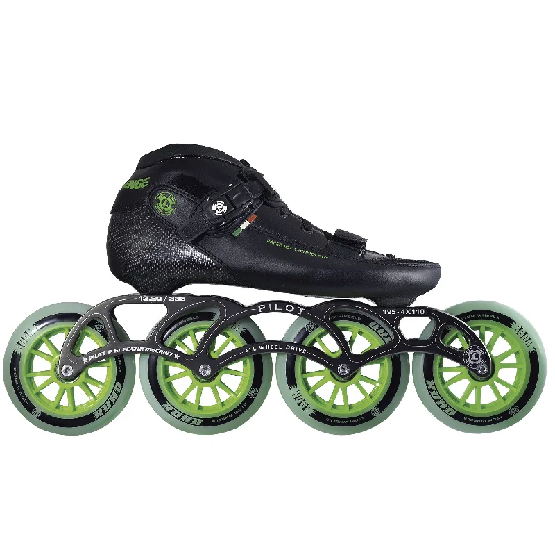 Luigino Challenge Pilot P51 Inline Speed Skate package