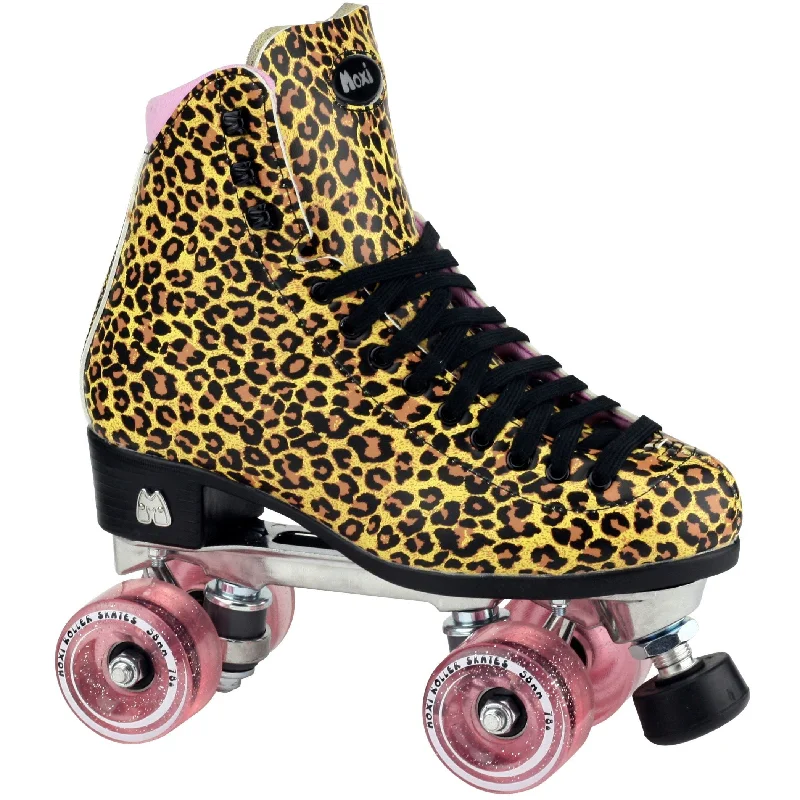 Moxi Jungle Leopard Roller-Skates