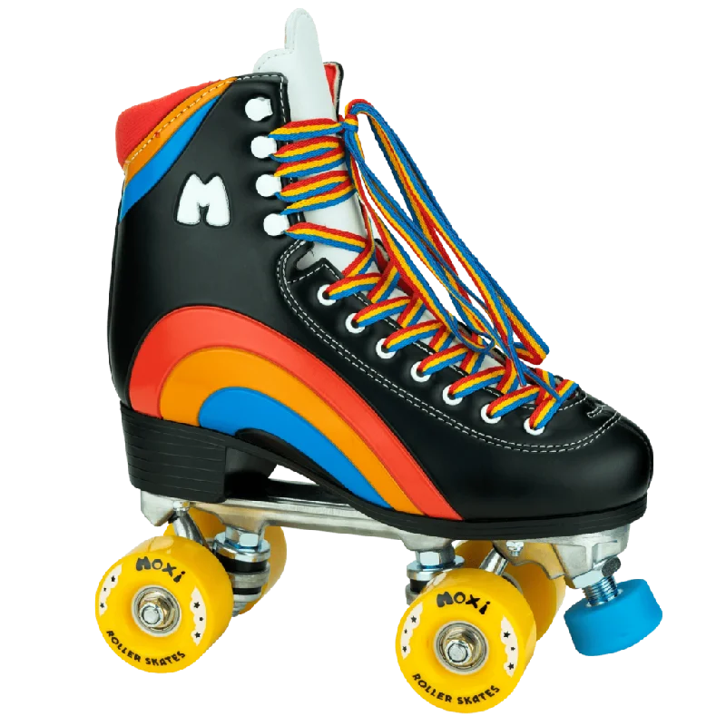 Moxi Rainbow Rider Rollerskate Black