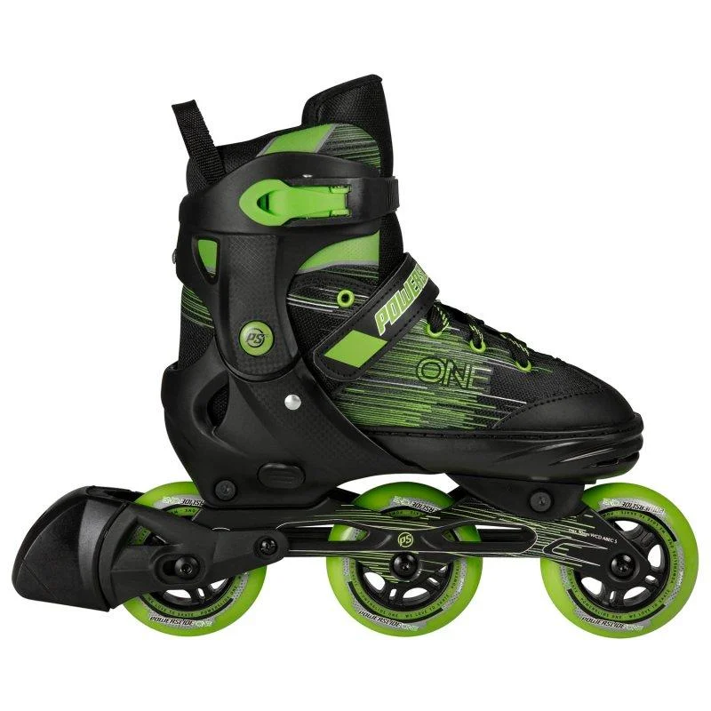 Powerslide One Joker Black/Green Inline Skates