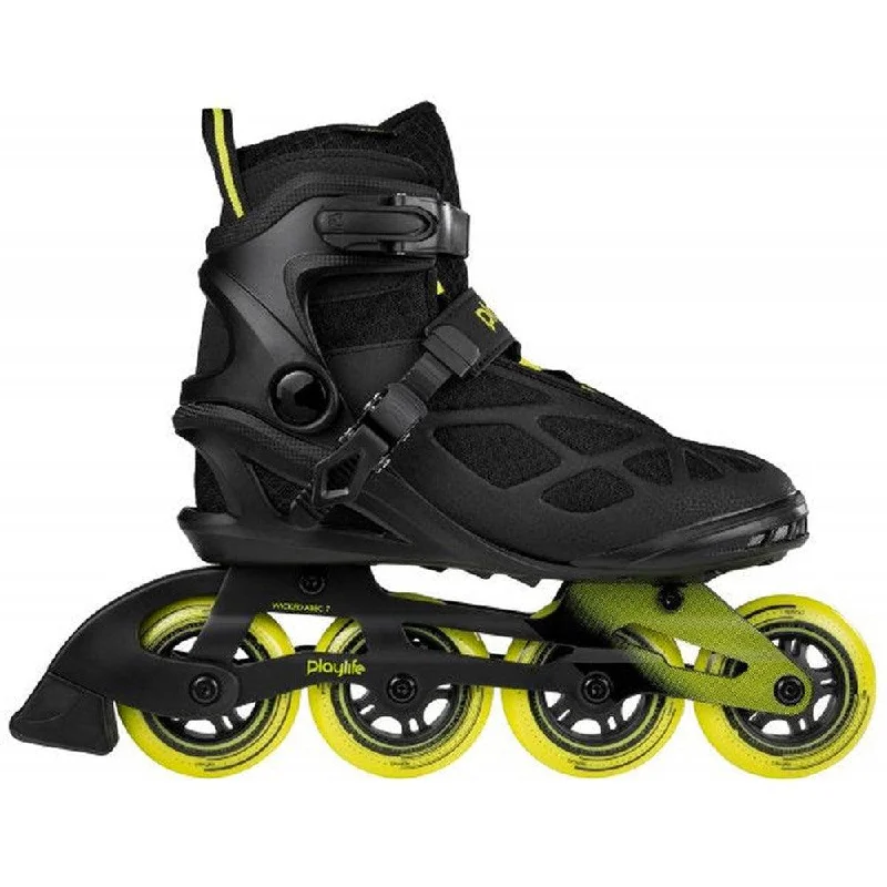 PlayLife Black 84 Lancer Inline Skates