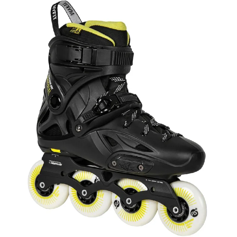 Powerslide Imperial One 80 Black Yellow Inline Skates