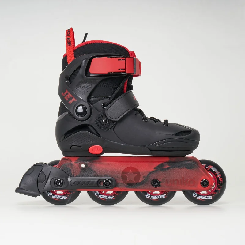 Powerslide Jet Junior Adjustable Inline Skates - Unisex - Black