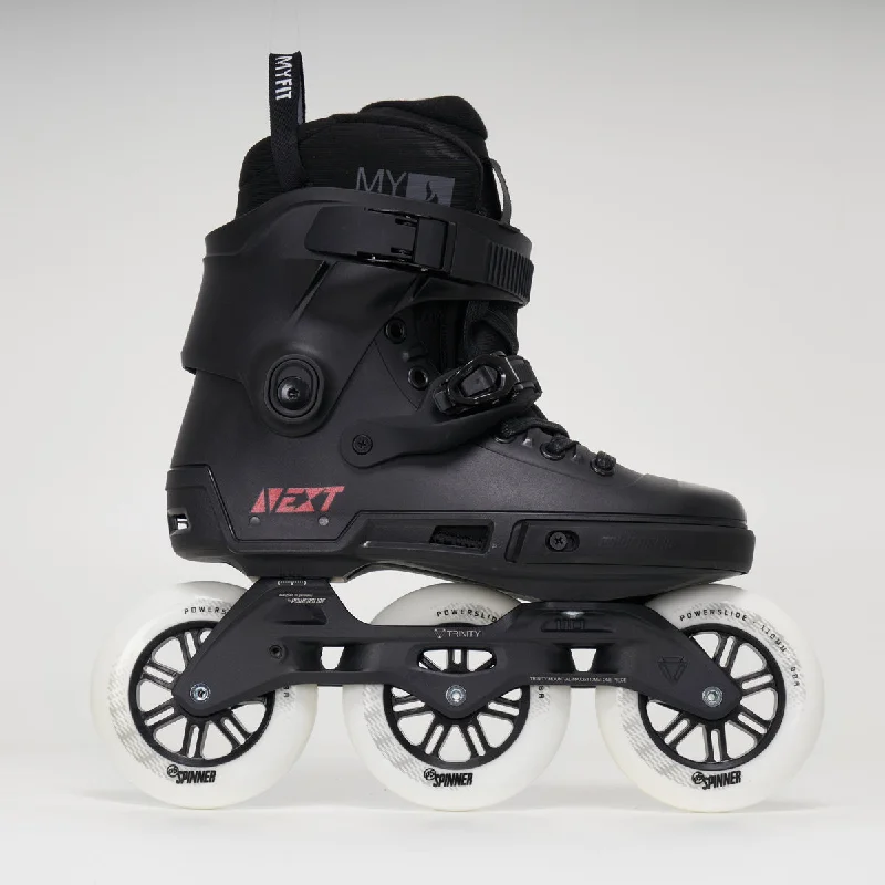 Powerslide Next Core 110 Inline Skates - Unisex - Black (2023 version)