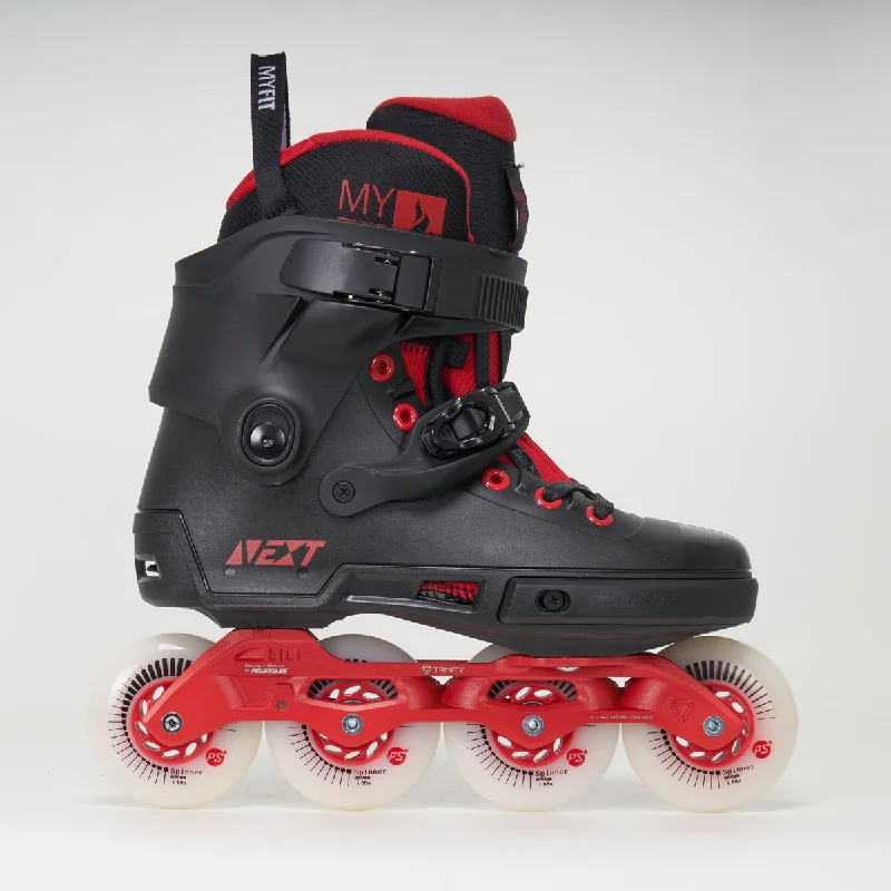 Powerslide Next 80 Inline skates - Unisex - Black/Red