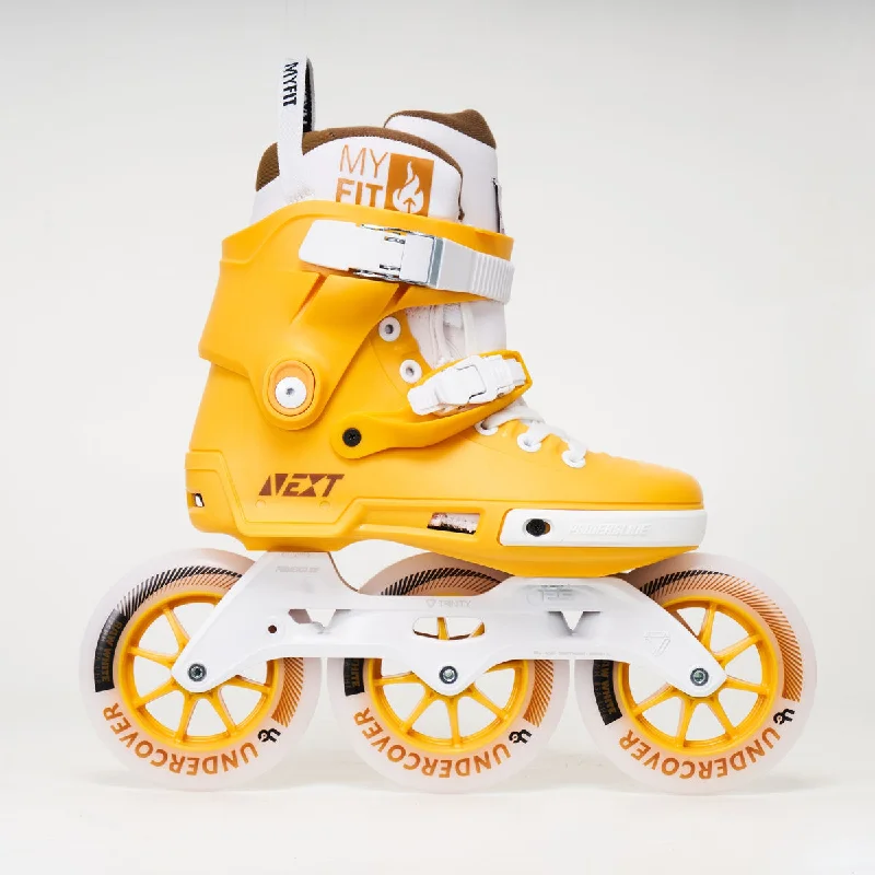 Powerslide Next Mustard 125 Inline Skates - Unisex