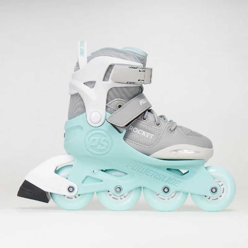 Powerslide Rocket Junior Adjustable Inline Skates - Grey