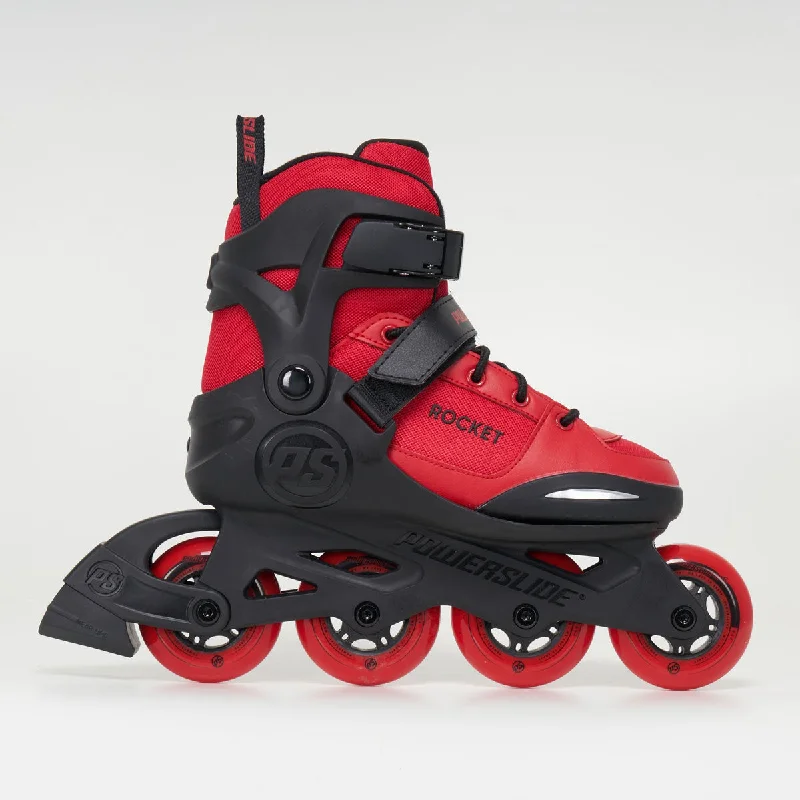 Powerslide Rocket Junior Adjustable Inline Skates - Red