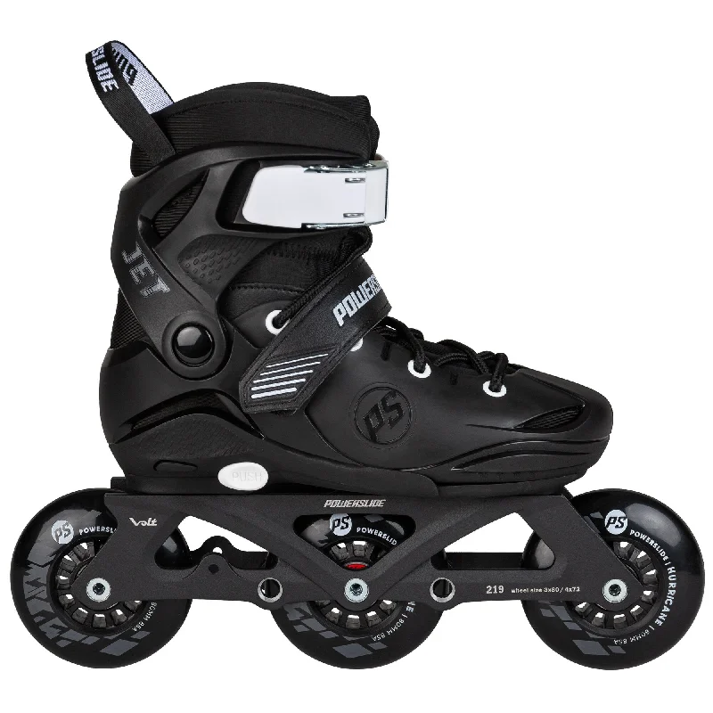 PS Jet Pro Black Adjustable Inline Skates