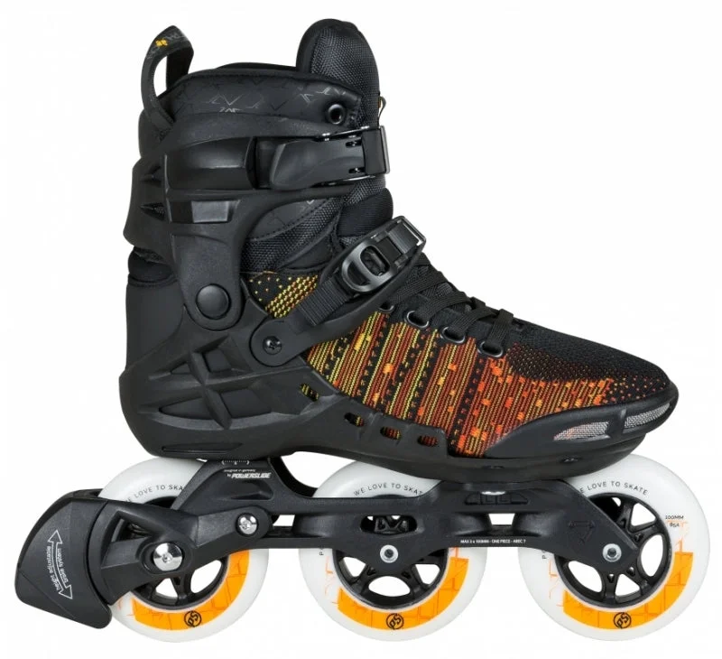 Powerslide Phuzion Xenon Trinity Mens Orange Inline Skates (sizes 44 & 47 left now)