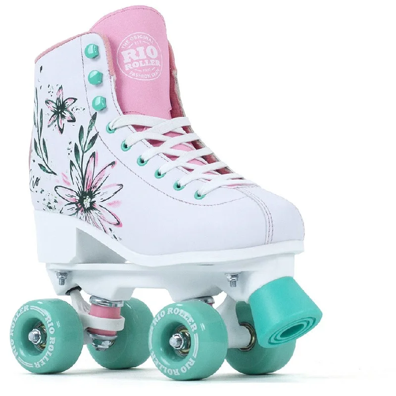 Rio Roller Artist Floral Roller Skates