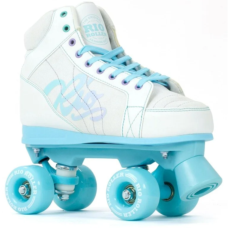 Rio Roller Lumina Roller Skates White Blue