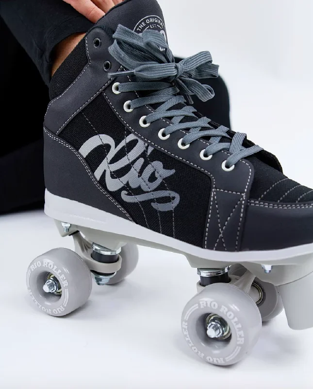 Rio Roller - Lumina Skates - (Black / Grey)