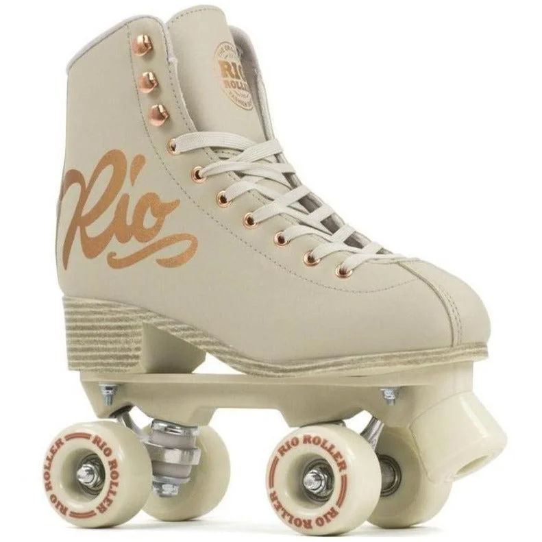 Rio Roller Rose Cream Rollerskates