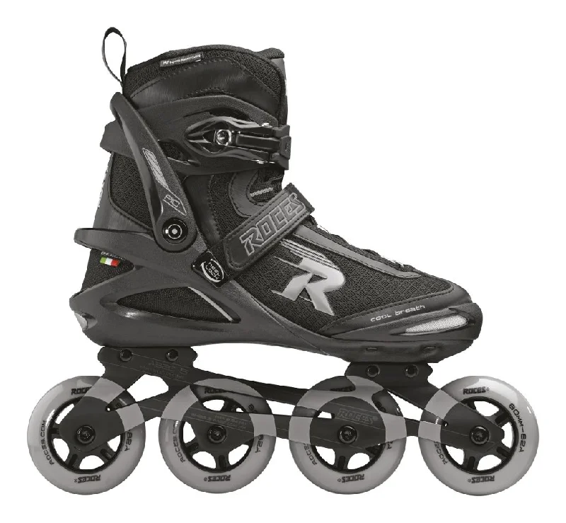 Roces Pic Tif Inline Skates Complete - Black/Light Grey