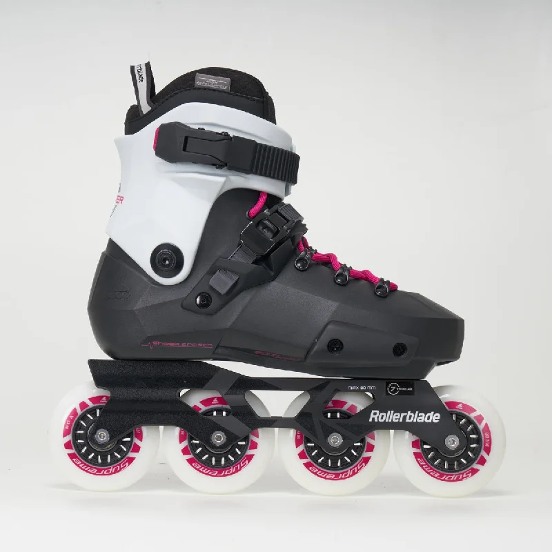 Rollerblade Twister Edge Woman's Inline Skates - Grey/White/Pink