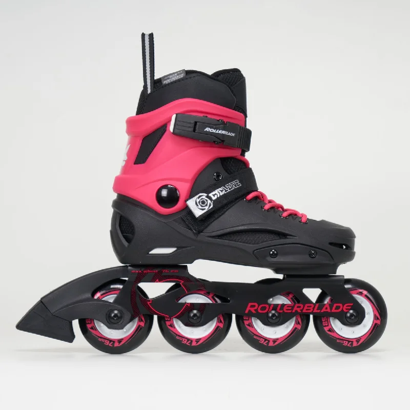 Rollerblade Cyclone G Junior Inline Skates - Unisex - Black / Pink