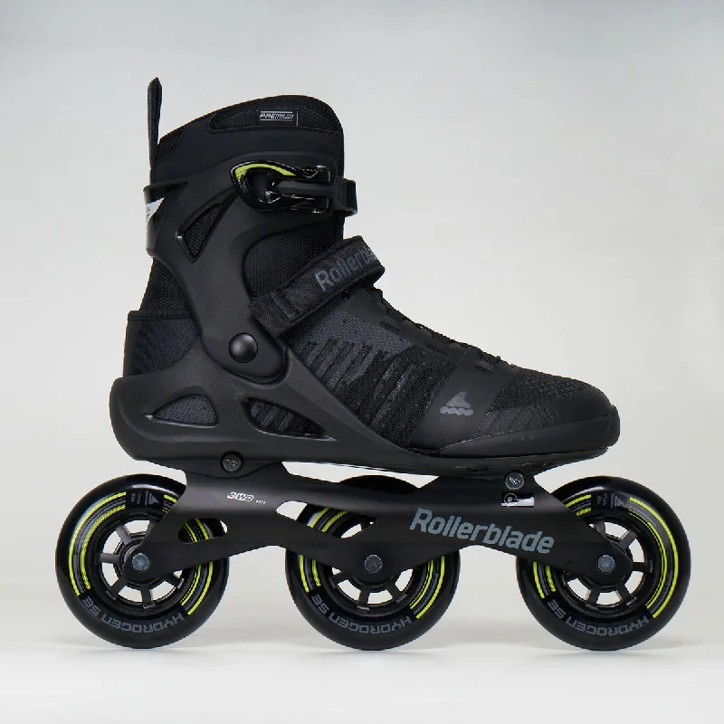 Rollerblade Macroblade 110 3WD Mens Inline Skates - Black/Green