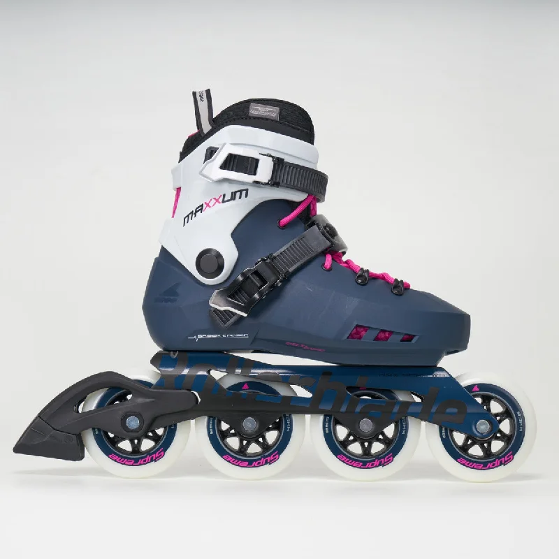 Rollerblade Maxxum Edge 90 Woman's Inline Skates - Raspberry/Sapphire