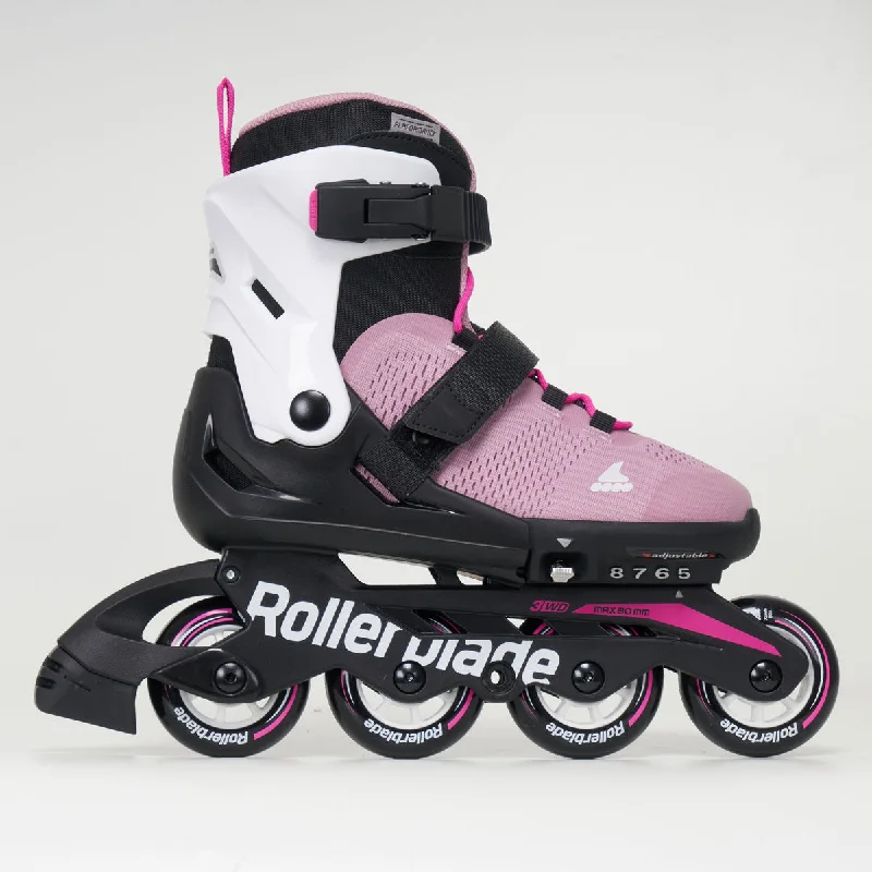 Rollerblade Microblade G Junior Inline Skates - Pink / White