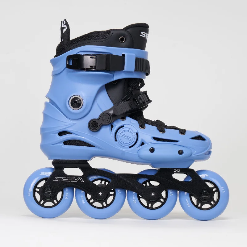 Seba E3 80 Inline Skates - Unisex - Premium (Blueberry)