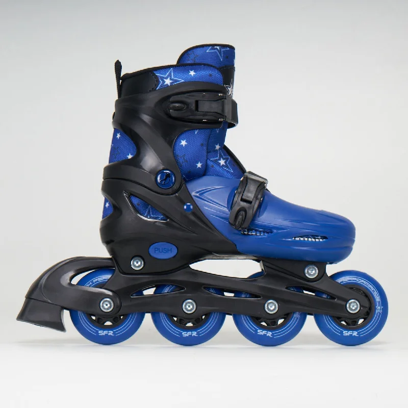 SFR Plasma Adjustable Inline Skates - Unisex - Blue