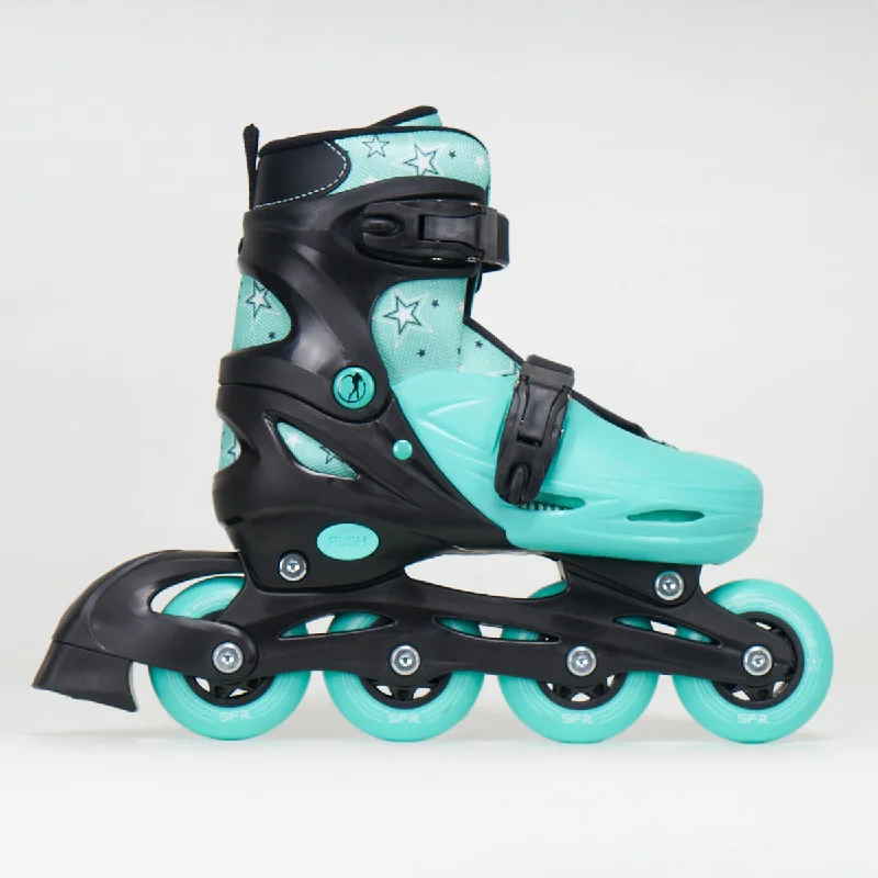 SFR Plasma Adjustable Inline Skates - Unisex - Green