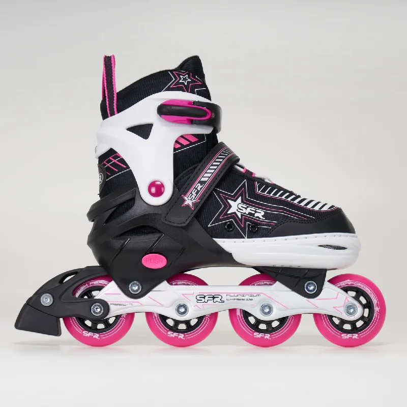 SFR Pulsar Junior Adjustable Inline Skates - Pink