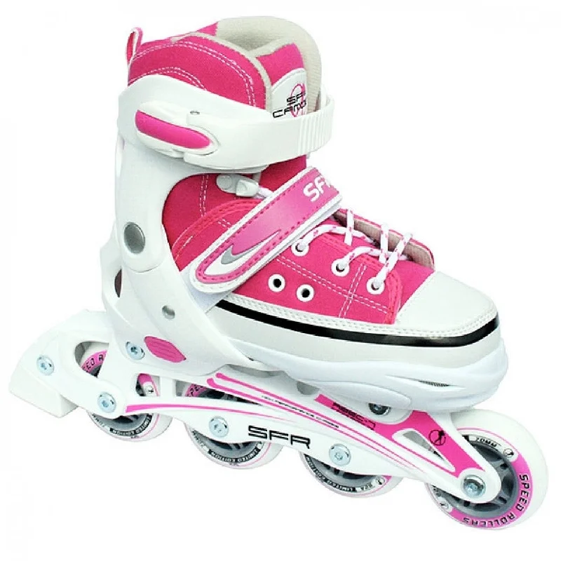 SFR Camden Adjustable Inline Skates Pink