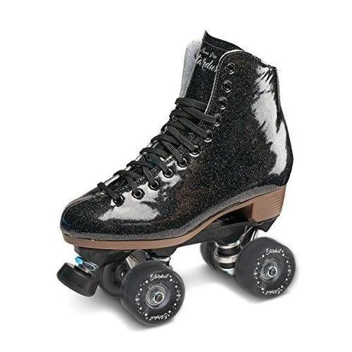 Suregrip Stardust Roller Skates Glitter Black