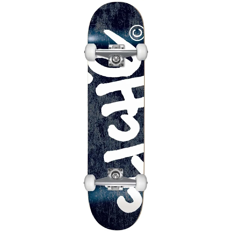 Cliche Skateboards Handwritten Youth Black Complete Skateboard - 7.0"