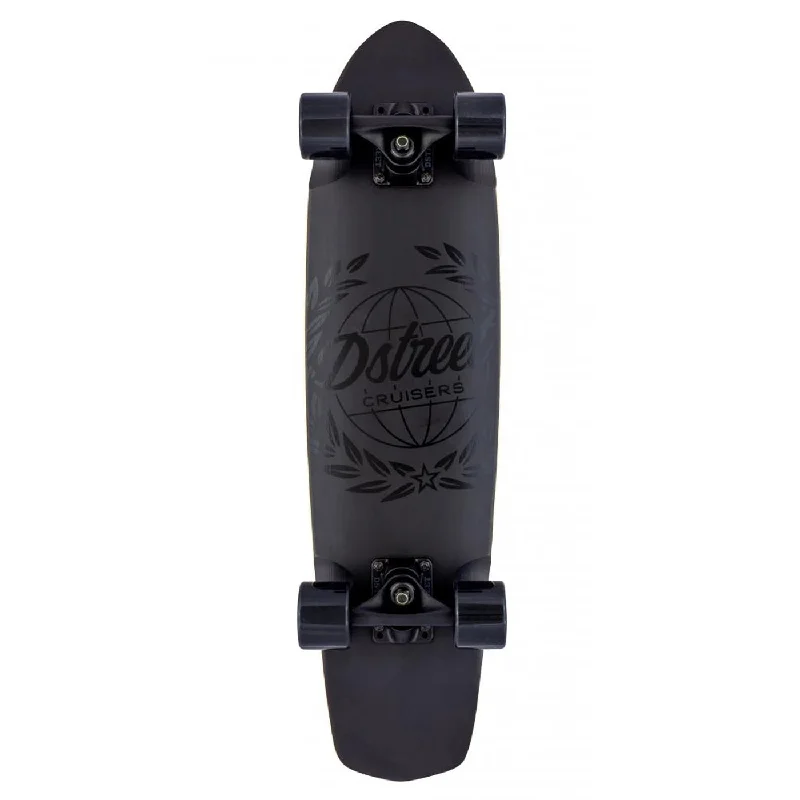 D Street Cruiser Atlas Complete Skateboard 7.5" - Black