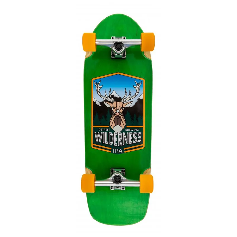 D Street Wilderness Cruiser Complete Skateboard - 10"