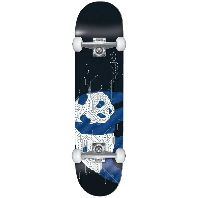 Enjoi Micro Chip 7" Complete Skateboard - Black