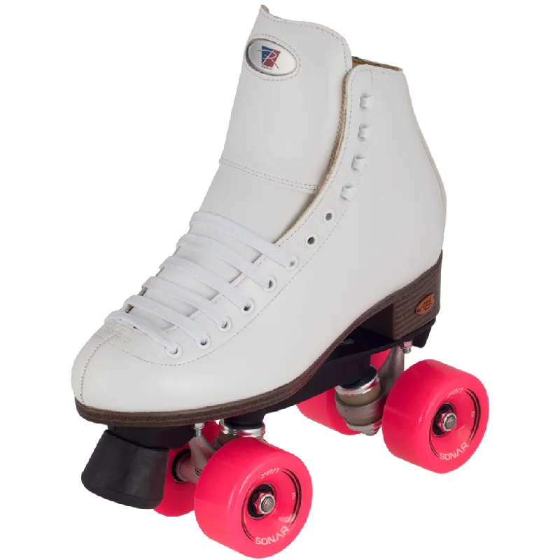 Riedell 111 Citizen Skate White w Zen Wheels